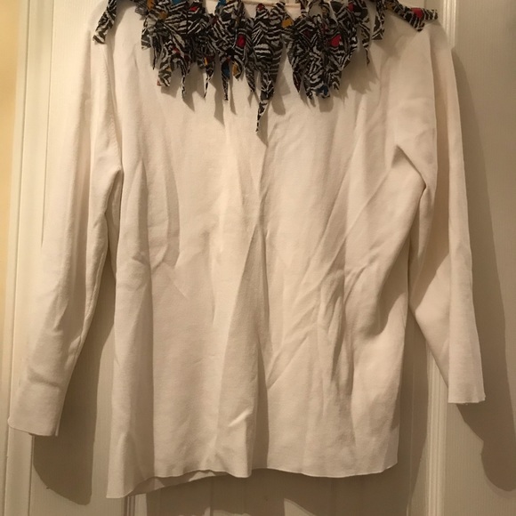 Ruby Rd white top - Picture 3 of 5